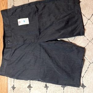 Faded glory new with tag sz 36 dark gray dress shorts